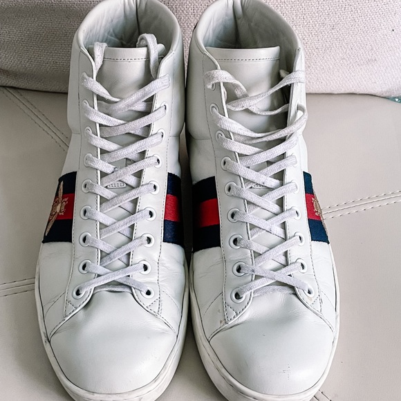 Gucci Men Bee Ace Sneakers sz 13 - Picture 4 of 8